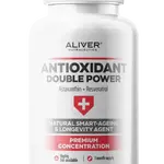 ALIVER Antioxidant Double Power, Astaxanthin+Resveratrol 60 kapslí