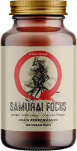BRAINMAX Samurai Focus 120 kapslí