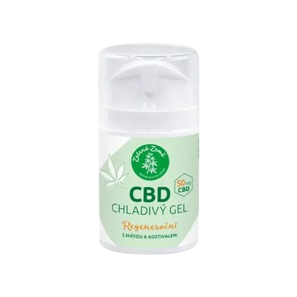 ZELENÁ ZEMĚ CBD chladivý gel 50 g