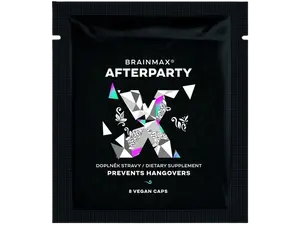 BRAINMAX AFTERPARTY, Bojovník za rána bez těžkých kocovin 8 kapslí