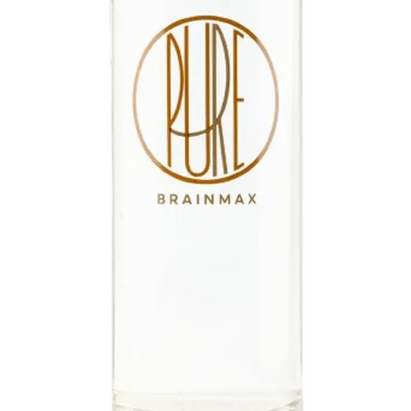 BRAINMAX PURE Skleněná láhev s křišťálem 500 ml