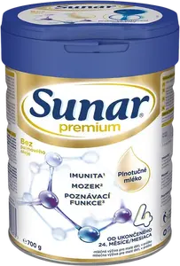 SUNAR Premium 4 batolecí mléko 700 g