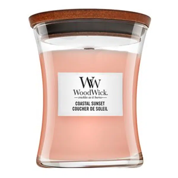 Woodwick Coastal Sunset vonná svíčka 275 g