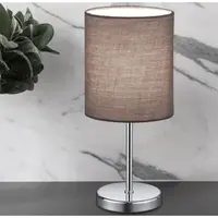 Stolní lampa Jerry, šedá