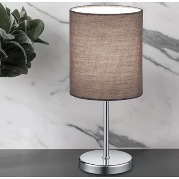 Stolní lampa Jerry, šedá