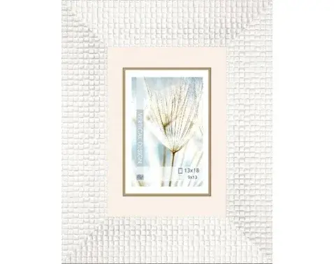 Fotorámeček Glamour 13x18 cm, bílý
