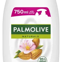 PALMOLIVE Naturals Almond & Milk sprchový gel pro ženy pumpa 750 ml