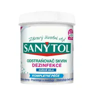 SANYTOL Dezinfekční odstraňovač skvrn Zářivě bílá 450 g