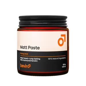 BEVIRO Matující pasta na vlasy se silnou fixací 100 g