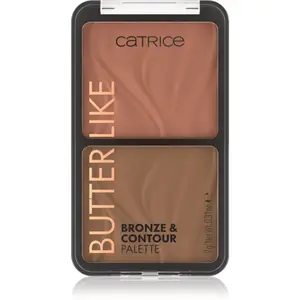 Catrice Butter Like Bronze & Contour konturovací paletka s bronzerem odstín 020 Shape It My Way 9 g