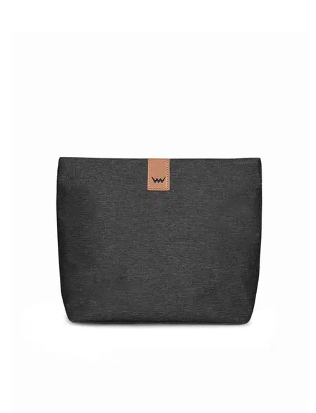 Vuch Čierna dámska crossbody kabelka Mitch Black
