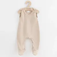 Dojčenské dupačky Classic II svetlo béžové, vel. 62 (3-6m)