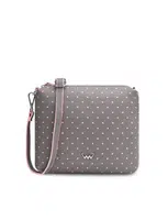 Šedá dámska crossbody kabelka Vuch Coalie Dotty Grey