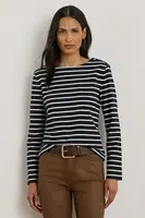 Bavlnené tričko s dlhým rukávom Lauren Ralph Lauren