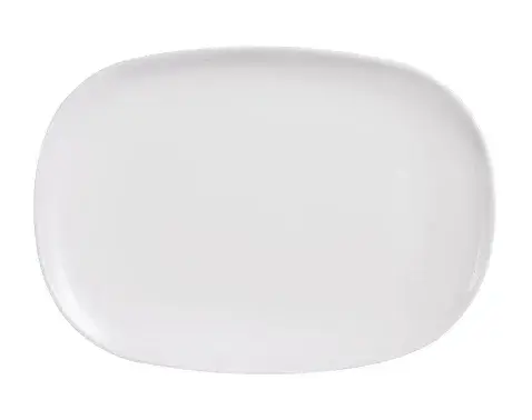 Talíř na hamburger 35 cm, opálové sklo