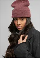 Basic Flap Beanie burgundy melange