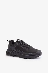 Voděodolné Lehká Sportovní Trekingová Pánská Obuv McBraun Černá