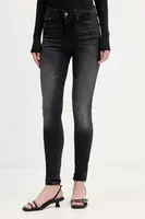 Džíny Tommy Jeans dámské, černá barva, DW0DW22152