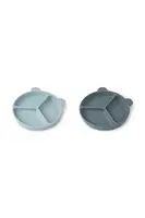 Sada talířů Liewood Stacy Divider Suction Plate 2-pack LW15122