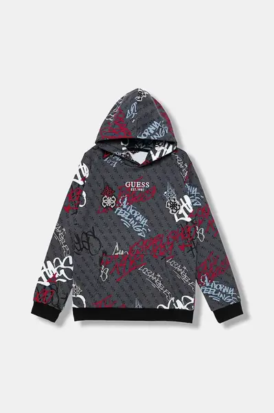 Dětská bavlněná mikina Guess