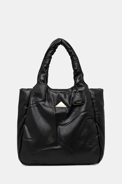Kabelka Aldo černá barva, PPUFFCARRYY.006