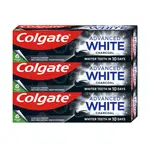 Colgate Advanced White Charcoal zubní pasta 3x75 ml