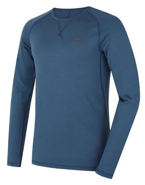 Husky  Merow M blue, S Merino termoprádlo tričko