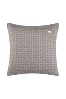 Bavlněný povlak na polštář Lacoste L BLOCK Greige 65 x 65 cm