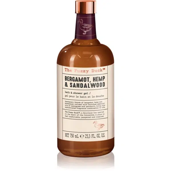 Baylis & Harding The Fuzzy Duck Bergamot, Hemp & Sandalwood sprchový gél pre mužov 750 ml