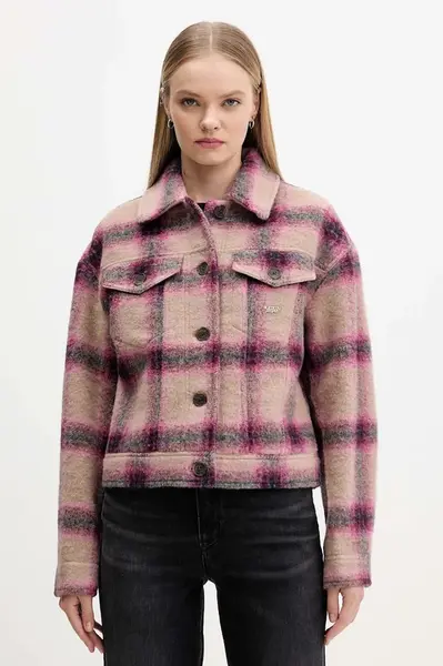 Bunda s prímesou vlny Tommy Jeans