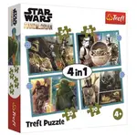 Puzzle Star Wars Mandalorian 4v1