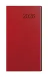 Týdenní diář 2026 Jakub Vivella kapesní bordó