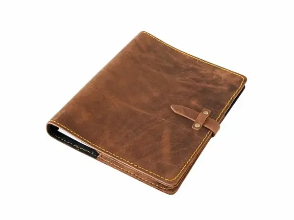 Diář A5 Nýty hnědý