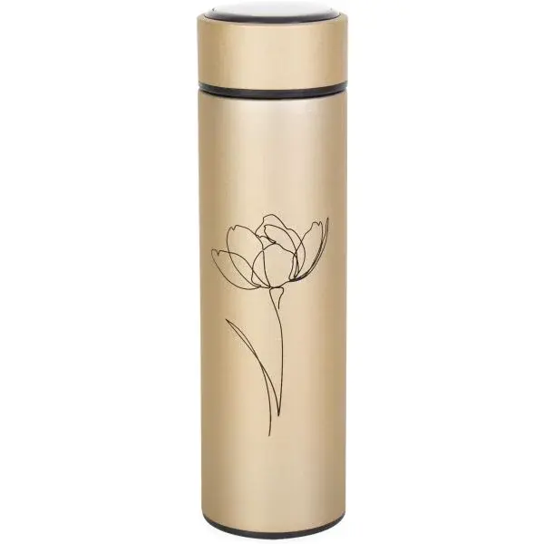 ALBI KVET Termofľaša, zlatá, veľkosť 450 ML