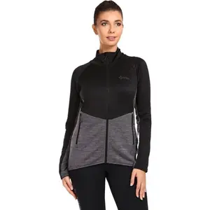 KILPI TOMMS Dámska mikina, čierna, veľkosť