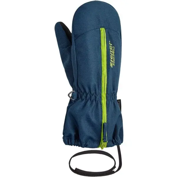 Ziener LANGELO AS KIDS Detské lyžiarske rukavice, tmavo modrá, veľkosť