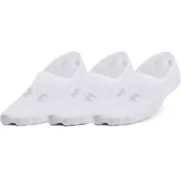 Under Armour BREATHE LITE ULTRA LOW 3P Dámske ponožky, biela, veľkosť M
