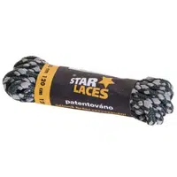 PROMA STAR LACES SLIM 90 CM Šnúrky, sivá, veľkosť