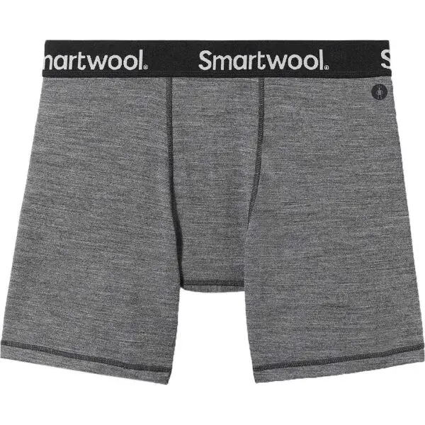 Smartwool M ACTIVE BOXER BRIEF BOXED Pánske boxerky, sivá, veľkosť