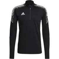 adidas CONDIVO21 TRAINING TOP Pánska futbalová mikina, čierna, veľkosť XXXL