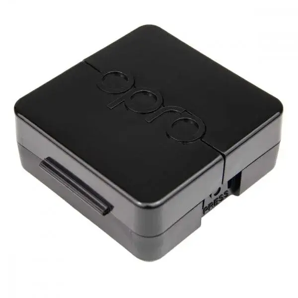 Opro ANITIMICROBIAL MOUTHGUARDS CASE Obal na chrániče zubov, čierna, veľkosť