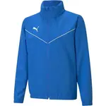 Puma TEAMRISE ALL WEATHER JKT JR Chlapčenská bunda, modrá, veľkosť