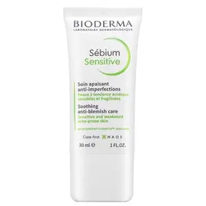 Bioderma Sébium Sensitive Soothing Anti-Blemish Care zklidňující emulze pro problematickou pleť 30 ml