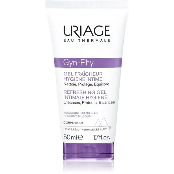 Uriage Gyn-Phy Refreshing Gel Intimate Hygiene osvěžující gel na intimní hygienu 50 ml