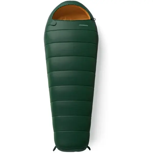 Crossroad DARNLEY 220 Spací vak, tmavo zelená, veľkosť 220 cm - ľavy zips