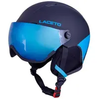 Laceto TEMPESTA VISOR Lyžiarska prilba, čierna, veľkosť