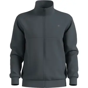 s.Oliver RL SWEATSHIRT JACKET NOOS Pánska mikina, tmavo sivá, veľkosť