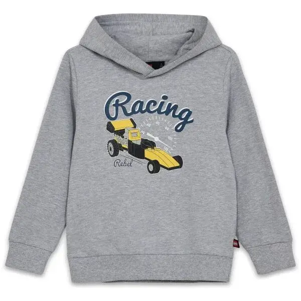 LEGO&reg; kidswear LWSCOUT 708 Chlapčenská mikina, sivá, veľkosť