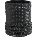 Finmark MULTIFUNCTIONAL SCARF WITH FLEECE Multifunkčná šatka, čierna, veľkosť UNI