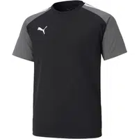 Puma TEAMPACER JERSEY JR Detský futbalový dres, čierna, veľkosť
